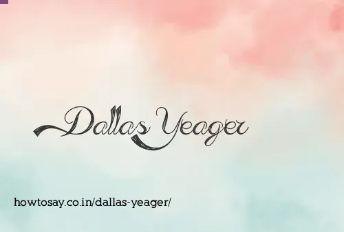 Dallas Yeager