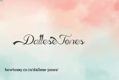 Dallese Jones