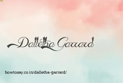 Dalletha Garrard