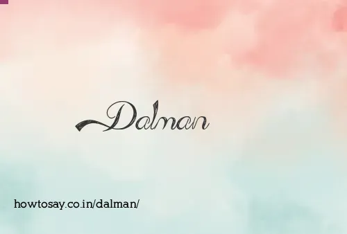 Dalman