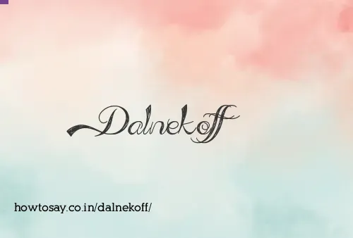 Dalnekoff