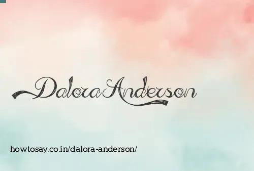 Dalora Anderson
