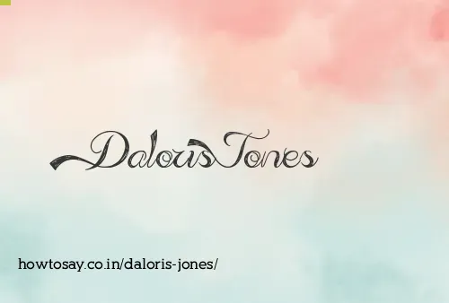 Daloris Jones