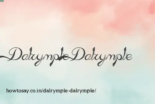 Dalrymple Dalrymple