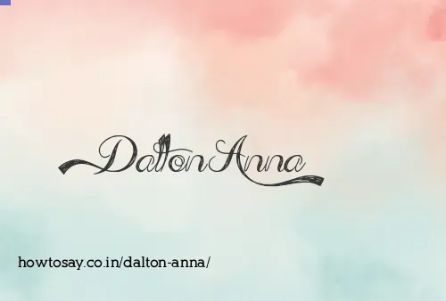 Dalton Anna