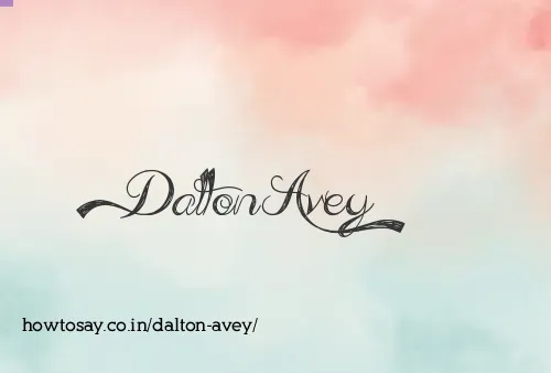 Dalton Avey