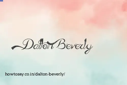 Dalton Beverly