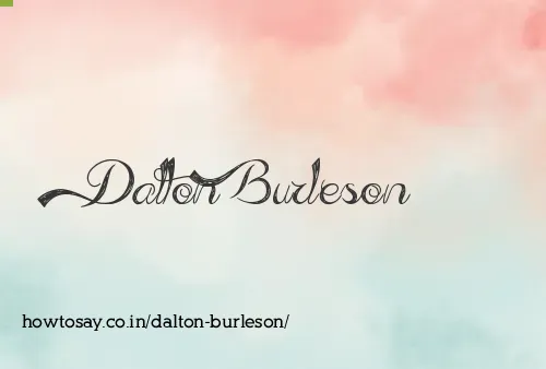 Dalton Burleson
