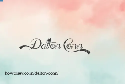 Dalton Conn