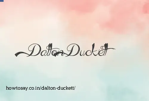 Dalton Duckett