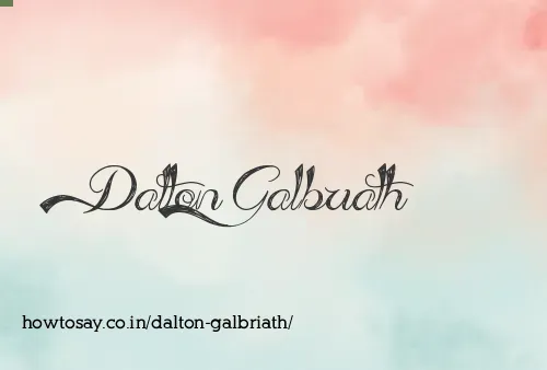 Dalton Galbriath