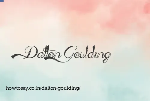 Dalton Goulding