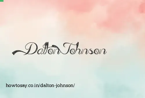 Dalton Johnson