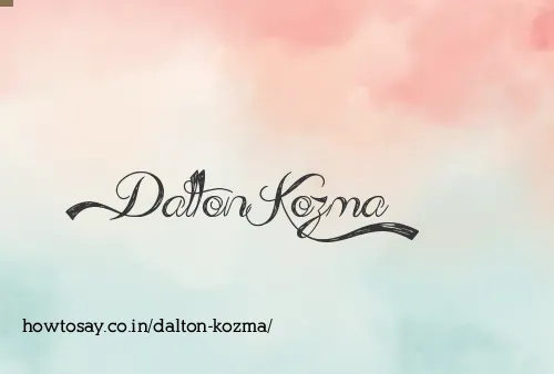 Dalton Kozma