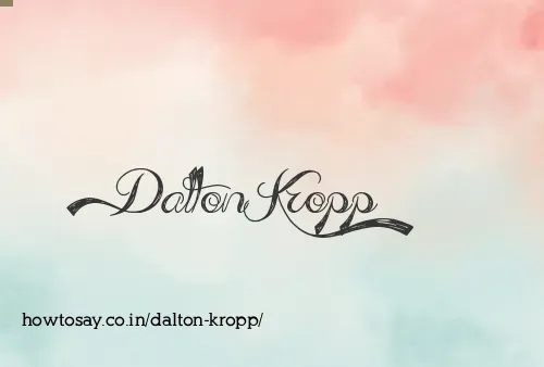 Dalton Kropp