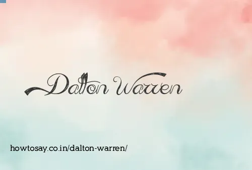 Dalton Warren