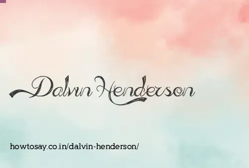 Dalvin Henderson