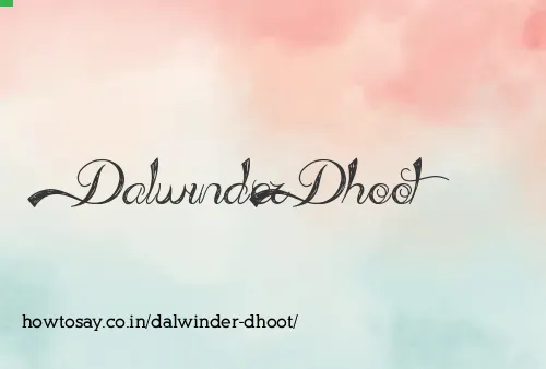 Dalwinder Dhoot