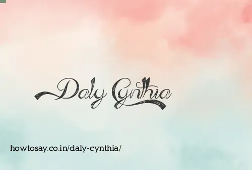 Daly Cynthia