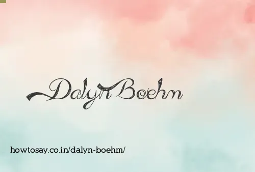 Dalyn Boehm