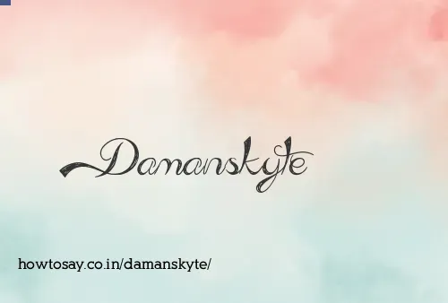 Damanskyte