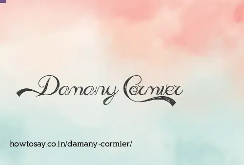 Damany Cormier