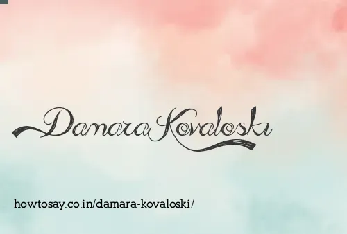 Damara Kovaloski
