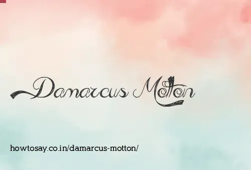 Damarcus Motton