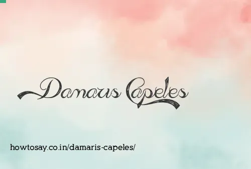 Damaris Capeles