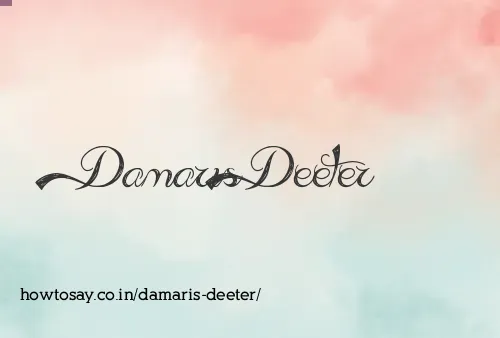 Damaris Deeter