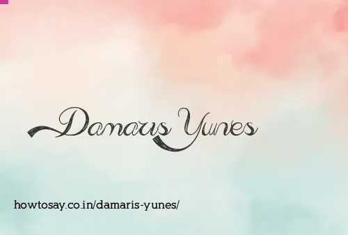 Damaris Yunes