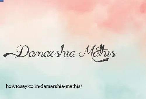 Damarshia Mathis