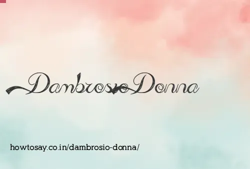 Dambrosio Donna