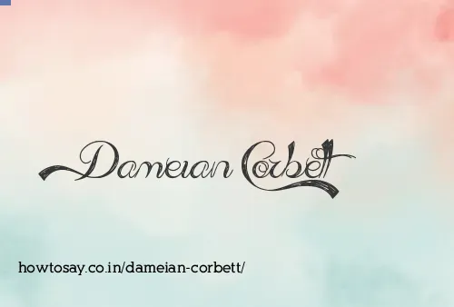Dameian Corbett
