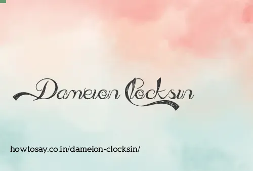 Dameion Clocksin