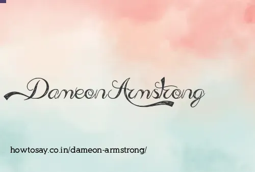 Dameon Armstrong