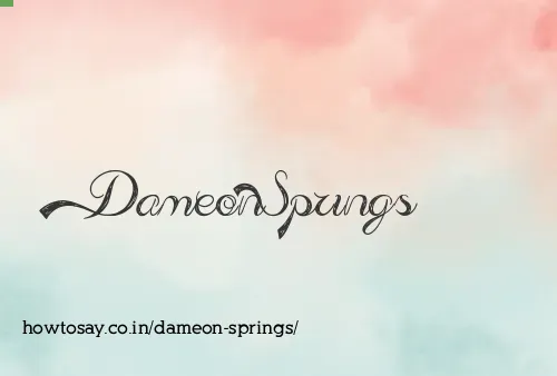 Dameon Springs