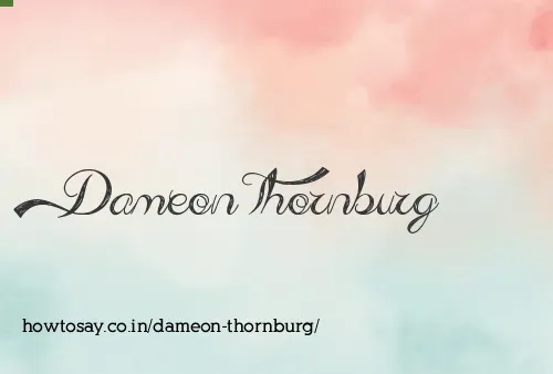 Dameon Thornburg