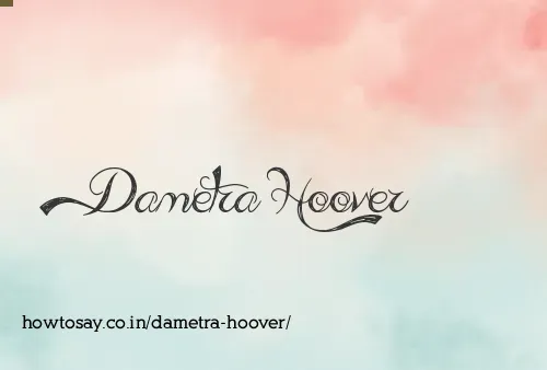 Dametra Hoover