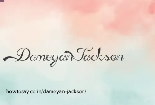 Dameyan Jackson