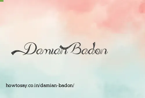 Damian Badon