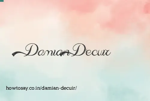 Damian Decuir