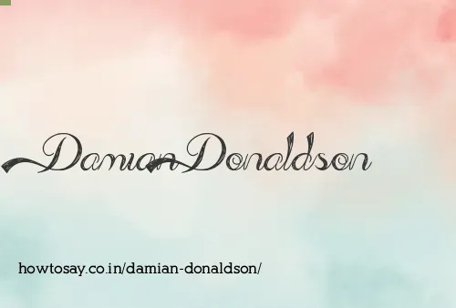 Damian Donaldson