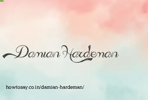 Damian Hardeman