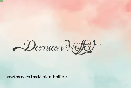 Damian Hoffert