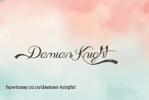Damian Knight