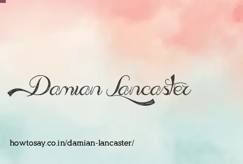 Damian Lancaster