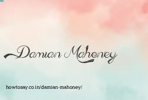 Damian Mahoney