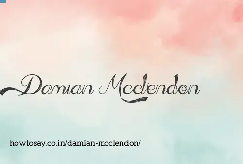 Damian Mcclendon