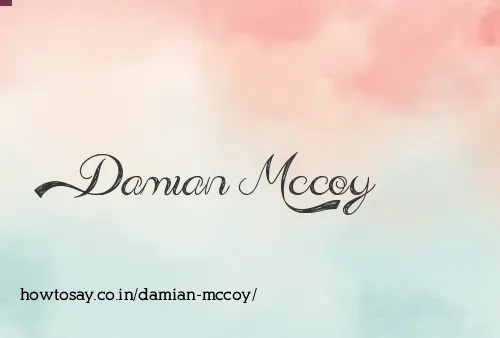 Damian Mccoy